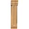 Ekena Millwork Traditional Traditional Rough Sawn Bracket w/ Offset Brace, Western Red Cedar, 6"W x 18"D x 26"H BKT0604X18X26TRA01RWR - alternate 2